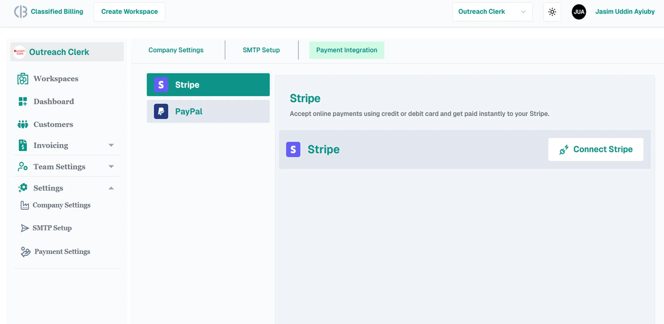 Classified Billing's Exclusive Features 11 Assign-Payment-Methods
